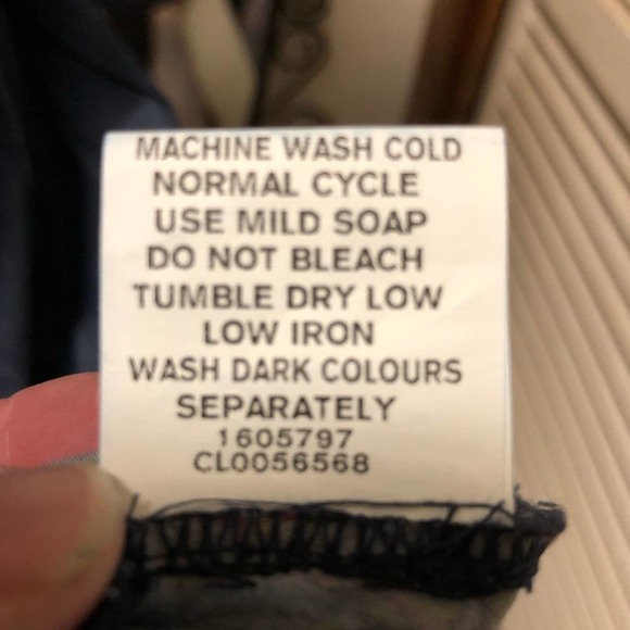 New eShakti Chambray with Trim - Picture 7 of 7